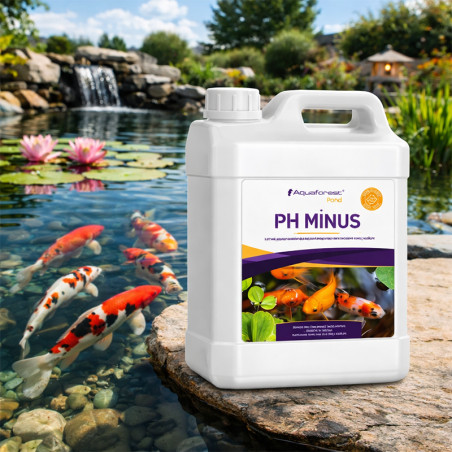 Aquaforest PH Minus POND 1L - preparat do obniżania pH w oczkach wodnych