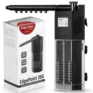 Kruger Meier EdgePiont 350 - filtr wewnętrzny narożny do akwarium