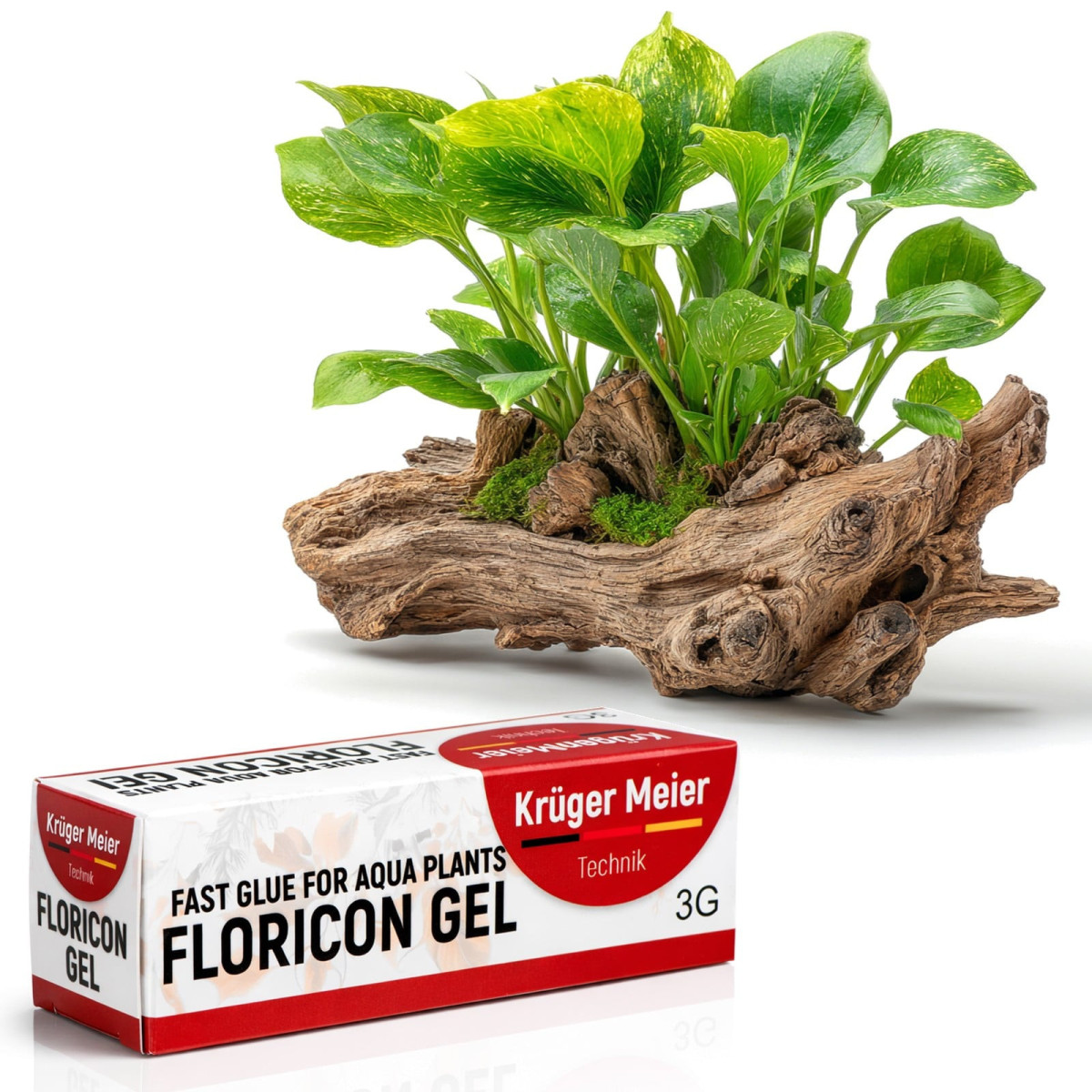 Kruger Meier Floricon Gel 3g - szybkie i bezpieczne mocowanie roślin akwariowych