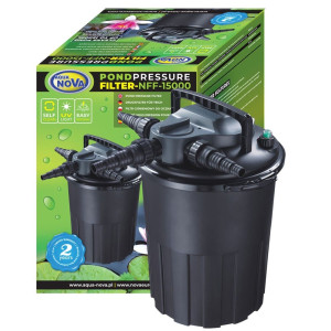 Aqua Nova NFF-15000 - filtr ciśnieniowy do oczka wodnego z lampą UV