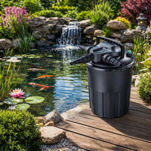 Aqua Nova NFF-12000 - filtr ciśnieniowy do oczka wodnego z lampą UV