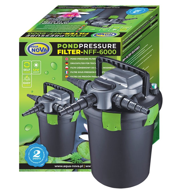 Aqua Nova NFF-6000 - filtr ciśnieniowy do oczka wodnego z lampą UV