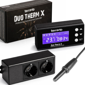 Terrario Duo Therm X - termostat dzień i noc z programatorem czasowym