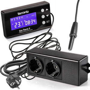 Terrario Duo Therm X - termostat dzień i noc z programatorem czasowym