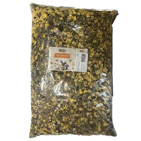 Alegia Mieszanka 10kg - naturalna mieszanka dla gryzoni i królików