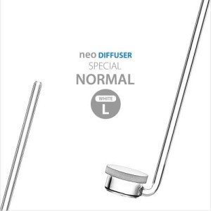 Neo Diffuser Special Normal L CO2 + Clip White – dyfuzor + kolanko CO2 do akwarium 24mm