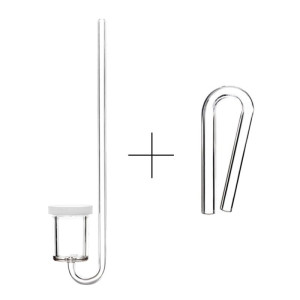 Neo Diffuser Original L CO2 + Clip White – dyfuzor CO2 + kolanko do akwarium 24mm