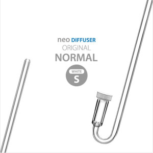 Neo Diffuser Original S CO2 + Clip White – dyfuzor CO2 + kolanko do akwarium 17mm