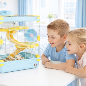 Furrever Friends Miku Double Easy Blue - klatka dla małych gryzoni zestaw