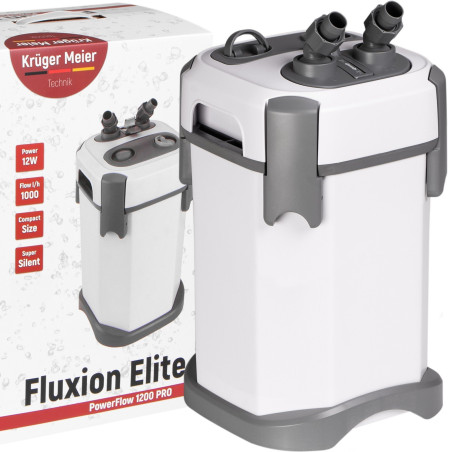 Kruger Meier Fluxion Elite 1200 PRO - filtr zewnętrzny do akwarium 100 - 250 litrów