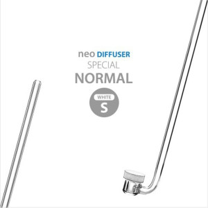 Neo Diffuser Special Normal S CO2 + Clip White – dyfuzor + kolanko CO2 do akwarium 12mm