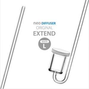 Neo Diffuser Original Extend L white - dyfuzor CO2 25mm do akwarium