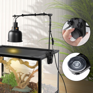 Repti-Zoo Dual Light Bracket - podwójny wieszak na lampy grzewcze