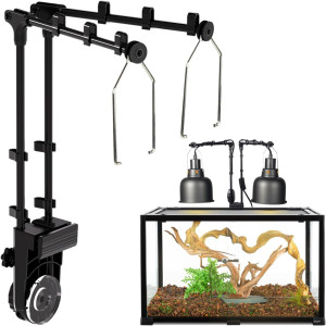 Repti-Zoo Dual Light Bracket - podwójny wieszak na lampy grzewcze