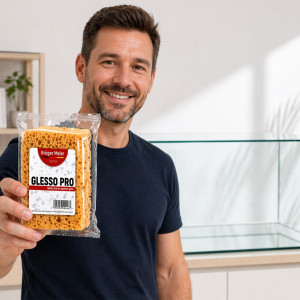 Kruger Meier Glesso Pro - gąbka do mycia szyb akwarium