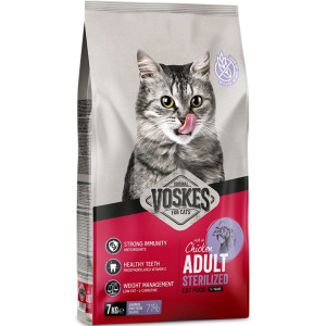Voskes Adlut Sterilized Chicken 7kg - karma dla kotów wysterylizowanych