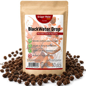 Kruger Meier BlackWater Drop 10g - szyszki olchy czarnej 50 sztuk