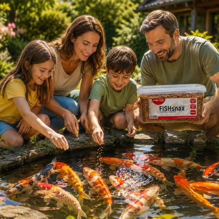 Kruger Meier FISHsnax Shrimps 5000ml - krewetki pokarm dla karpi koi