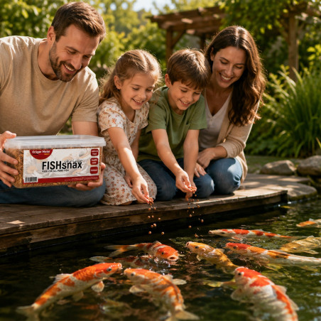 Kruger Meier FISHsnax Shrimps 3000ml - krewetki pokarm dla karpi koi