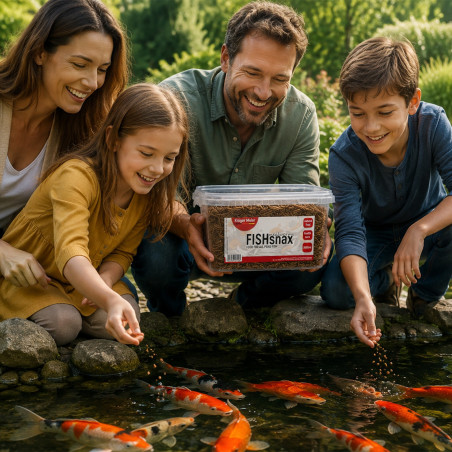 Kruger Meier FISHsnax Mealworms 5000ml - larwy mącznika dla ryb