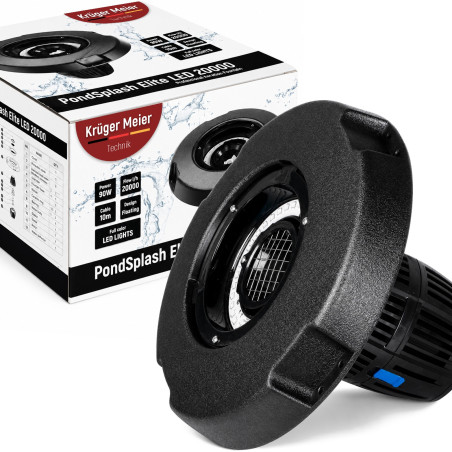 Kruger Meier PondSplash Elite LED 40000 - fontanna pływająca z oświetleniem