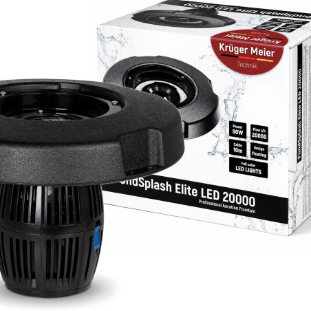 Kruger Meier PondSplash Elite LED 40000 - fontanna pływająca z oświetleniem
