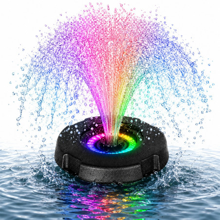 Kruger Meier PondSplash Elite LED 20000 - fontanna pływająca z oświetleniem