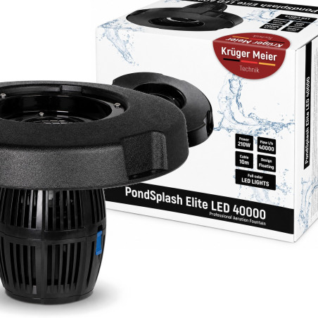 Kruger Meier PondSplash Elite LED 20000 - fontanna pływająca z oświetleniem