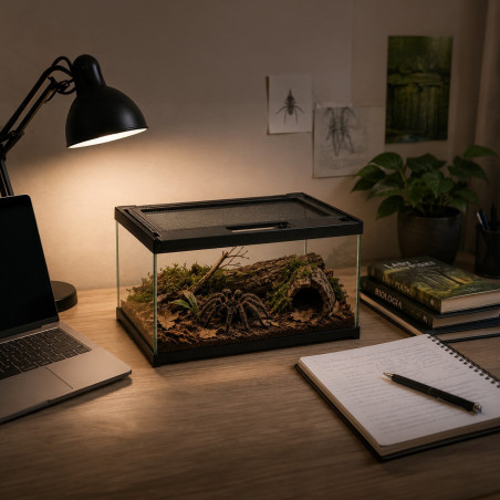 Terrario Frevo Clear Terrarium 30x20x17cm - terrarium szklane