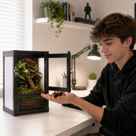 Terrario Nexframe A-line 20x20x30 - terrarium aluminiowe