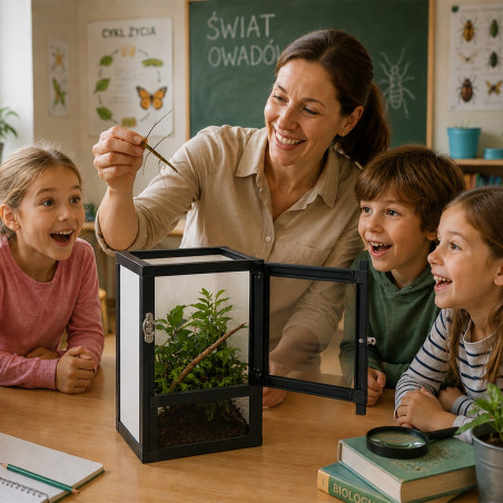 Terrario Nexframe A-line 20x20x30 - terrarium aluminiowe