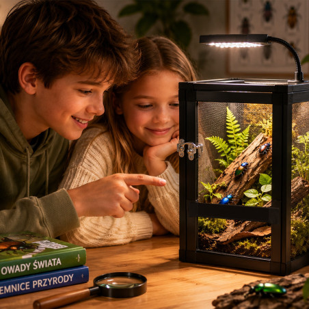 Terrario Nexframe S-Line 20x20x30 - terrarium z siatki