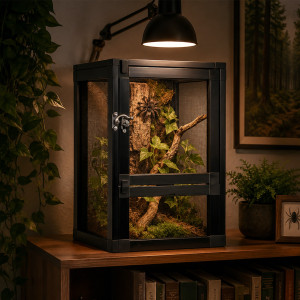 Terrario Nexframe S-Line 20x20x30 - terrarium z siatki