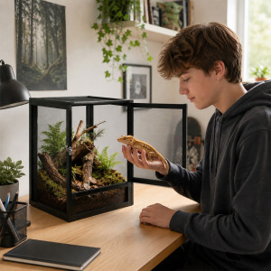 Terrario Nexframe S-Line 32x32x46 - terrarium z siatki