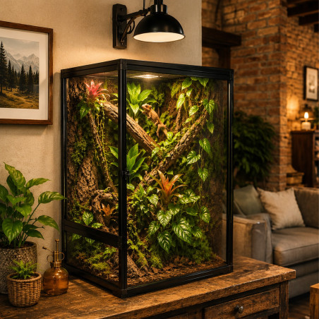 Terrario Nexframe S-Line 42x42x66 - terrarium z siatki