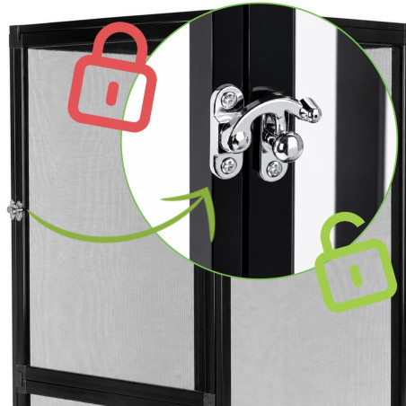 Terrario Nexframe S-Line 42x42x66 - terrarium z siatki
