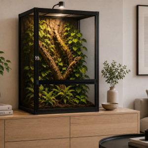 Terrario Nexframe S-Line 45x45x80 - terrarium z siatki