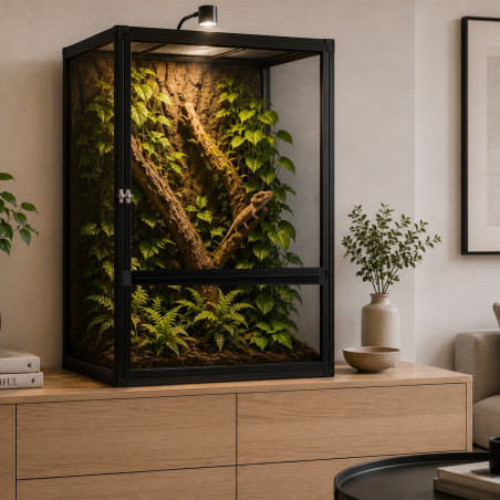 Terrario Nexframe S-Line 45x45x80 - terrarium z siatki