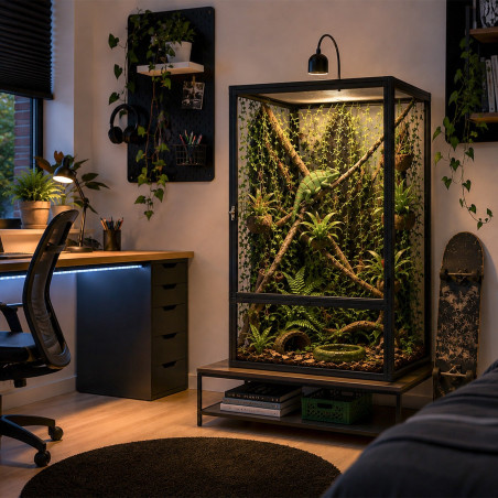 Terrario Nexframe S-Line 50x50x100 - terrarium z siatki