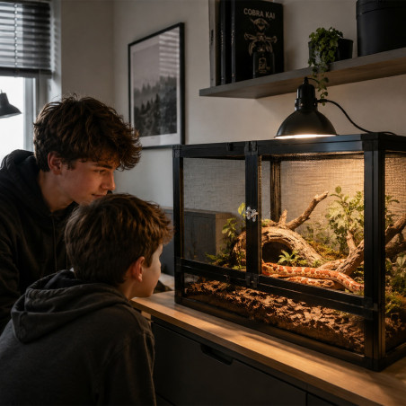 Terrario Nexframe F-line - terrarium z siatki 40x40x60cm