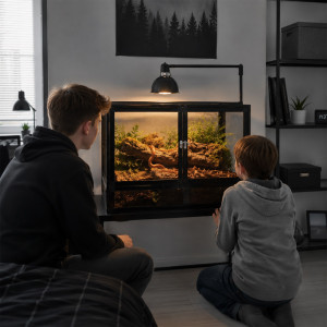 Terrario Nexframe F-line - terrarium z siatki 40x40x60cm