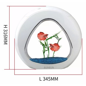 SunSun Smart Aqua 4l - zestaw akwarium białe 4l