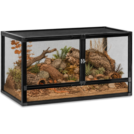 Terrario Nexframe F-line - terrarium z siatki 80x45x45cm