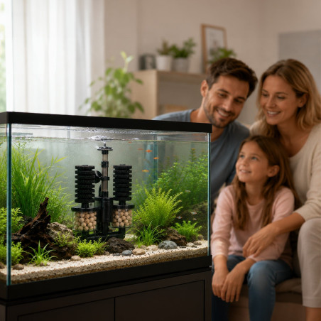 Kruger Meier AeroTwin BIO S - filtr wewnętrzny gąbkowy z biofiltracją