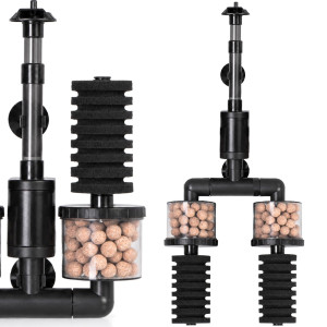 Kruger Meier AeroTwin BIO S - filtr wewnętrzny gąbkowy z biofiltracją