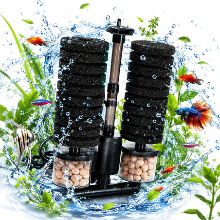 Kruger Meier AeroTwin BIO L - filtr wewnętrzny gąbkowy z biofiltracją