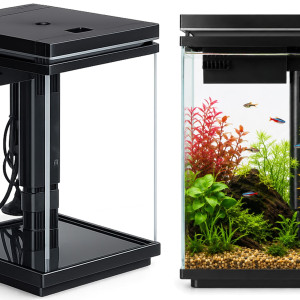 Kruger Meier LUMIQ AquaCube 10l Black - akwarium z filtrem i oświetleniem