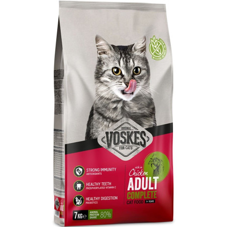 Voskes Adlut Chicken 7kg - karma dla kotów dorosłych