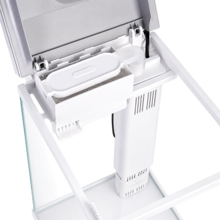 Kruger Meier LUMIQ AquaCube 10l White - akwarium z filtrem i oświetleniem