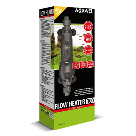 Aquael Flow Heater 2.0 300W - grzałka przepływowa – precyzyjne i stabilne ogrzewanie akwarium